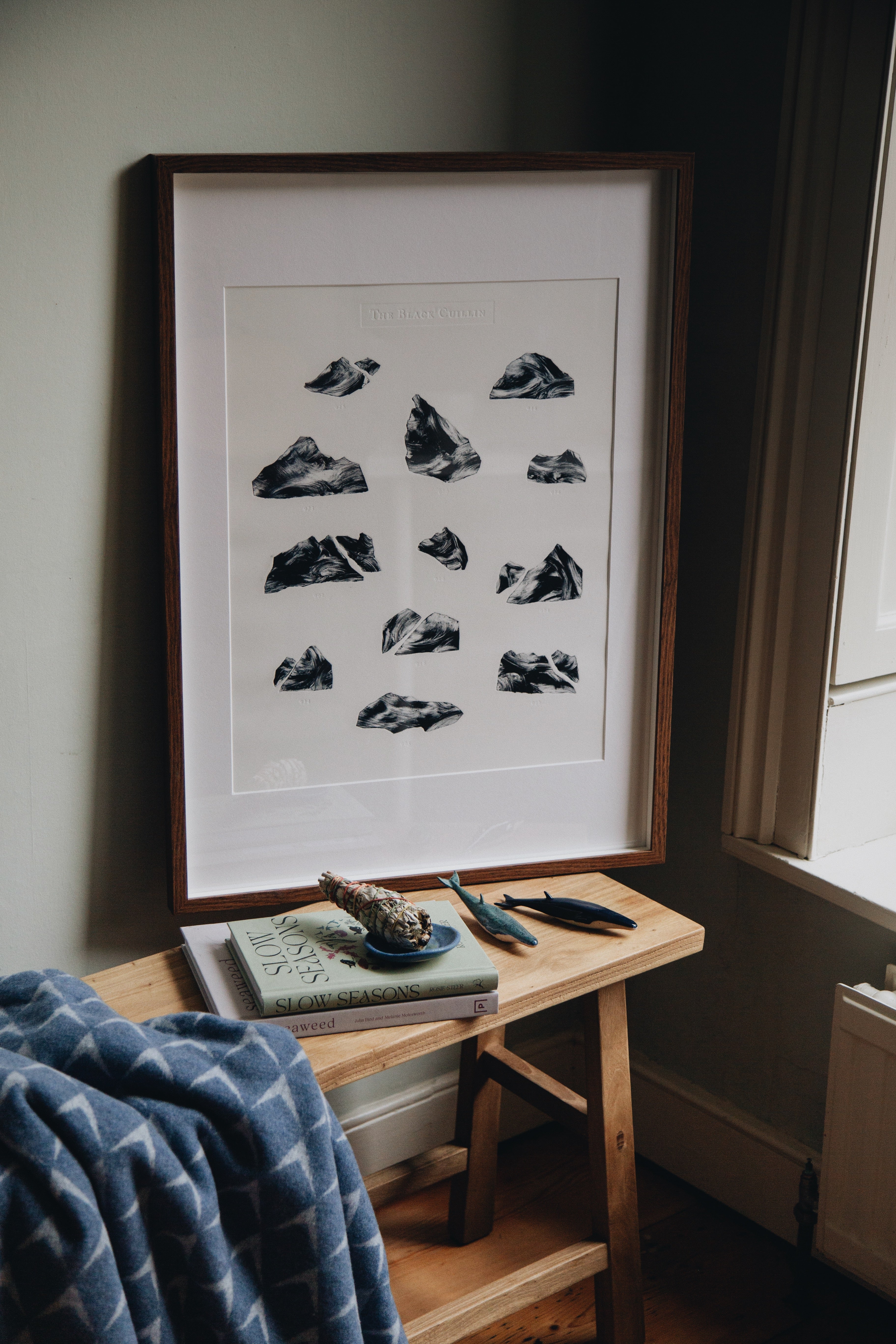 Black Cuillin Relief Print - Image 5