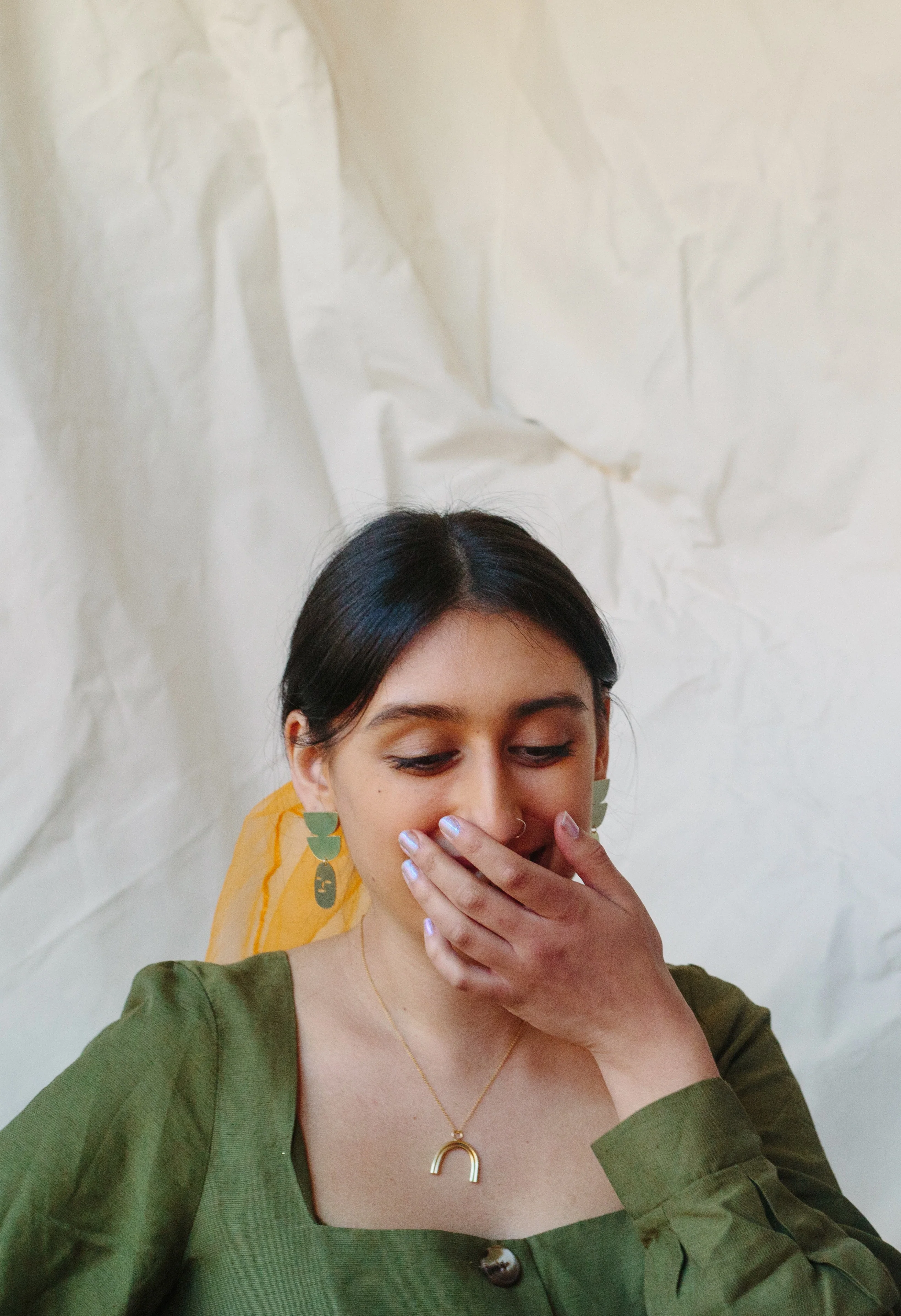 Grump + Semi Stack Earrings - Image 3