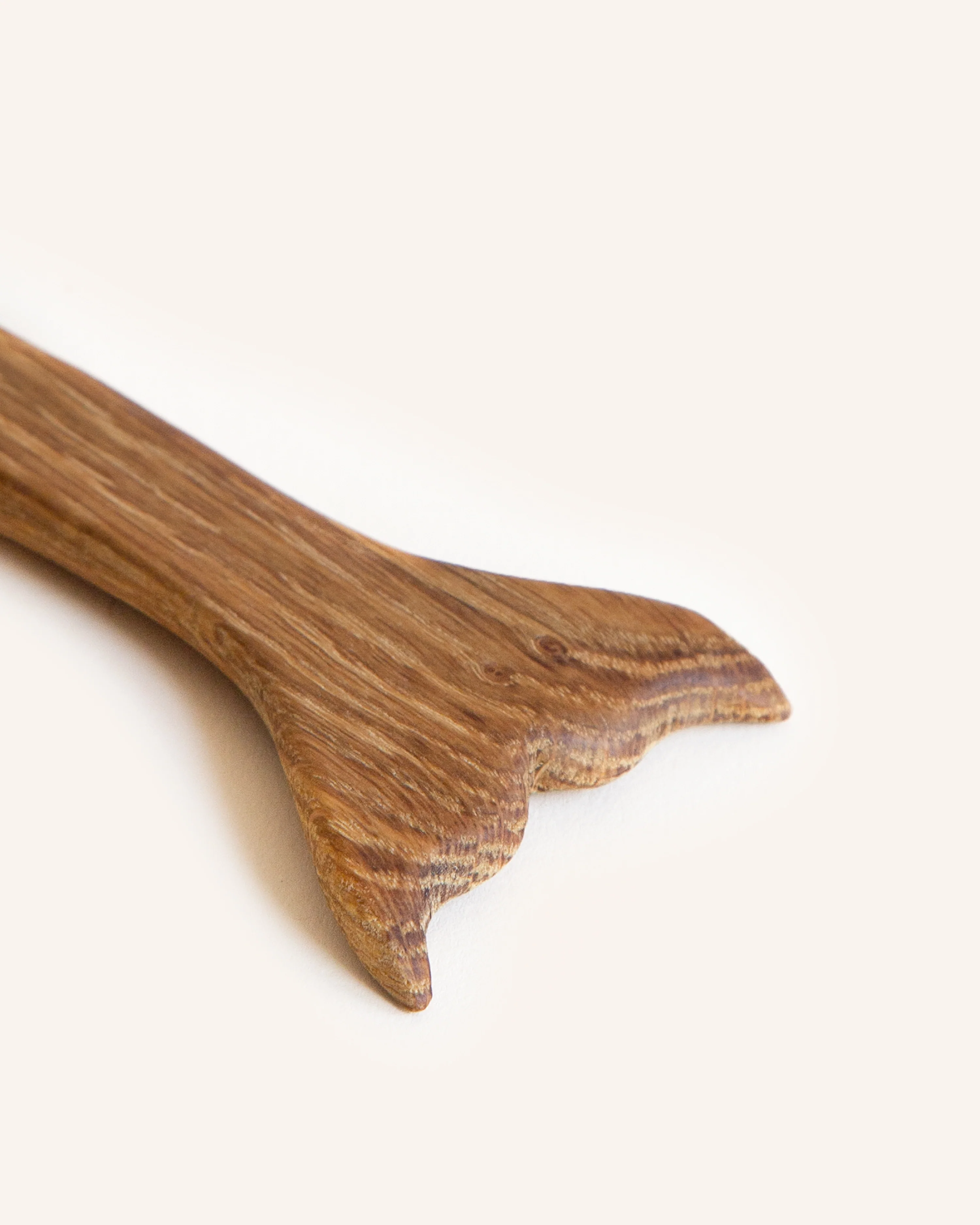 Hand Carved Whale Tail Spatula - Image 3