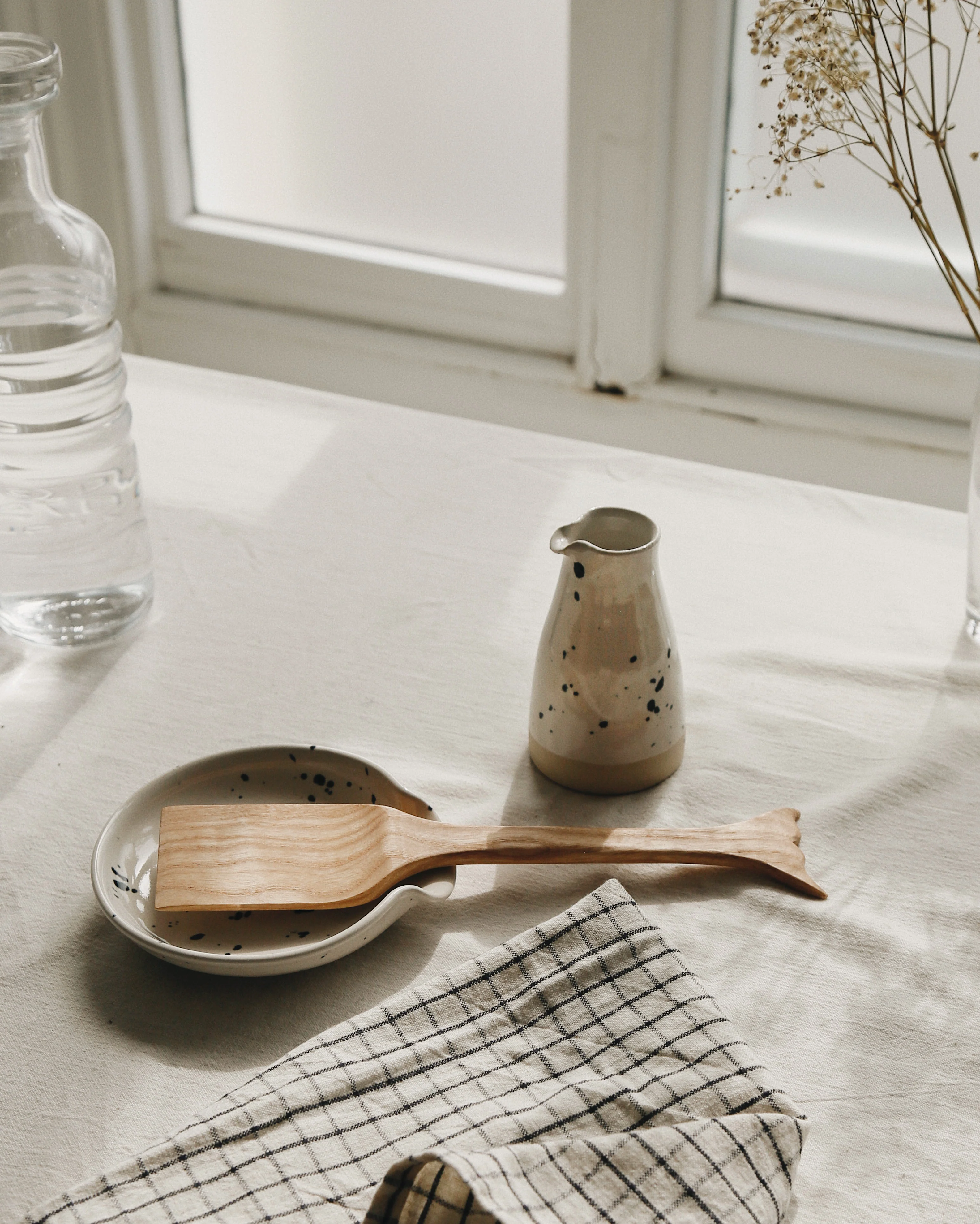 Hand Carved Whale Tail Spatula - Image 4