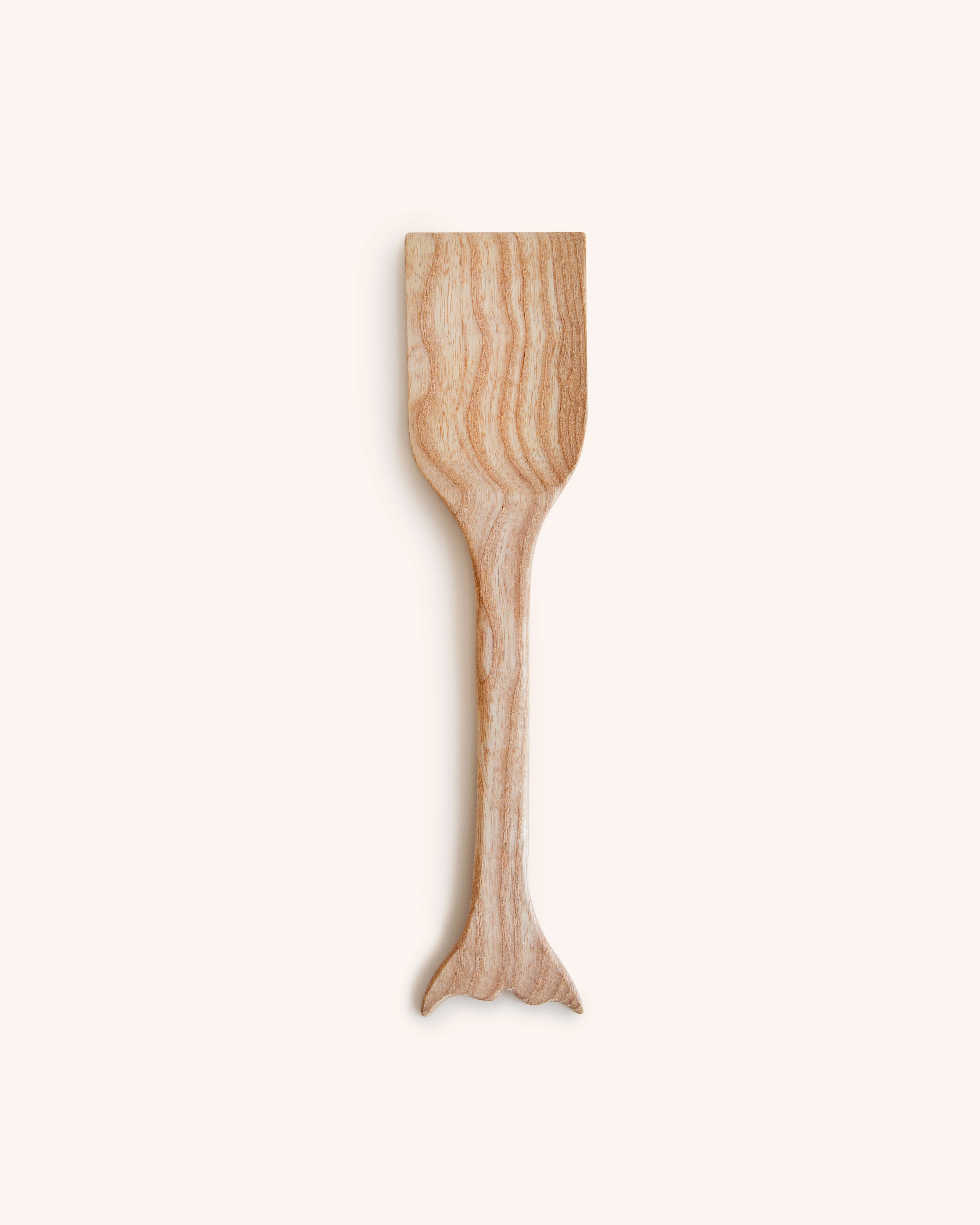 Hand Carved Whale Tail Spatula - Image 5