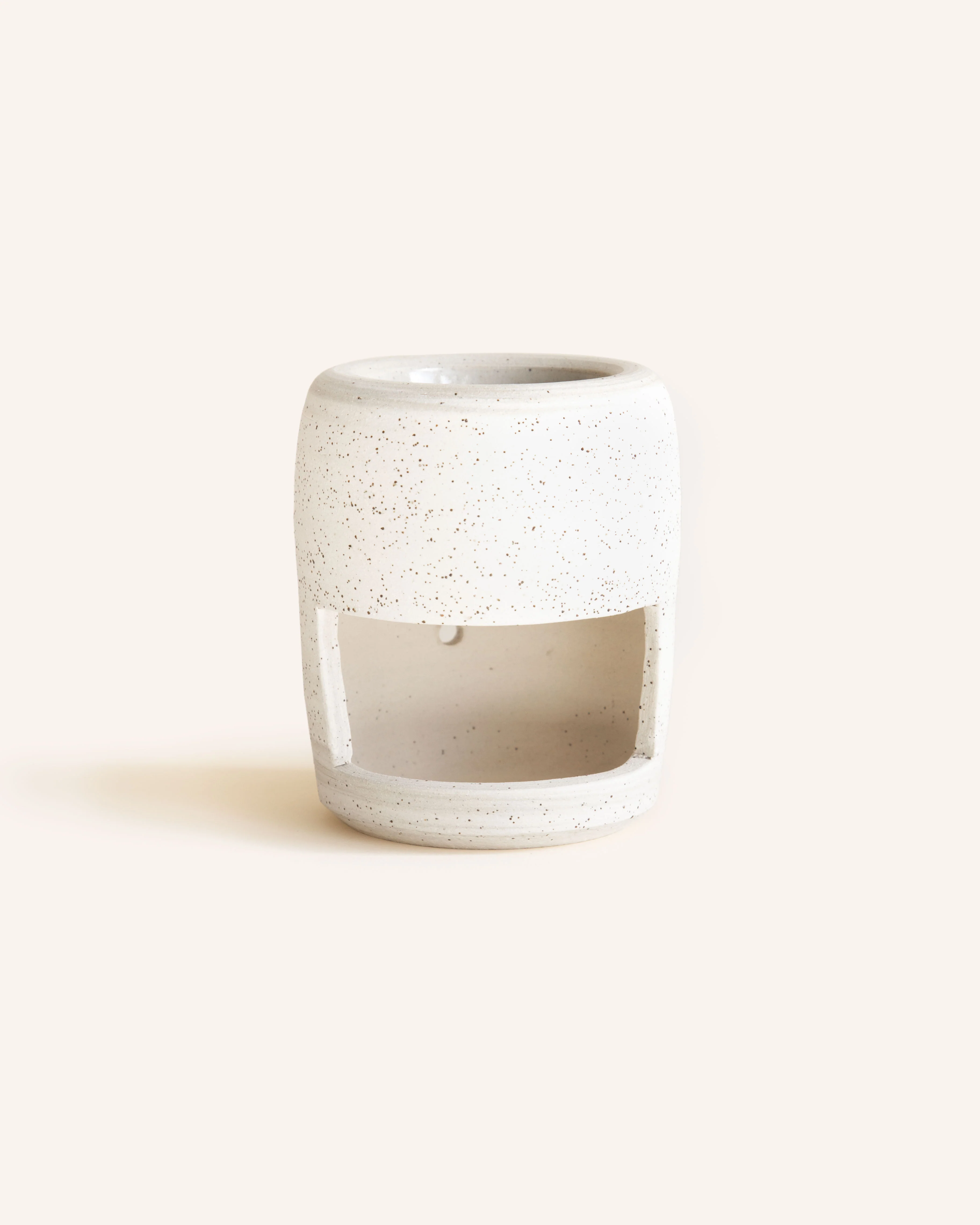 Skye Sand Oil Burner Wax Melter in Cream Marble - Image 5
