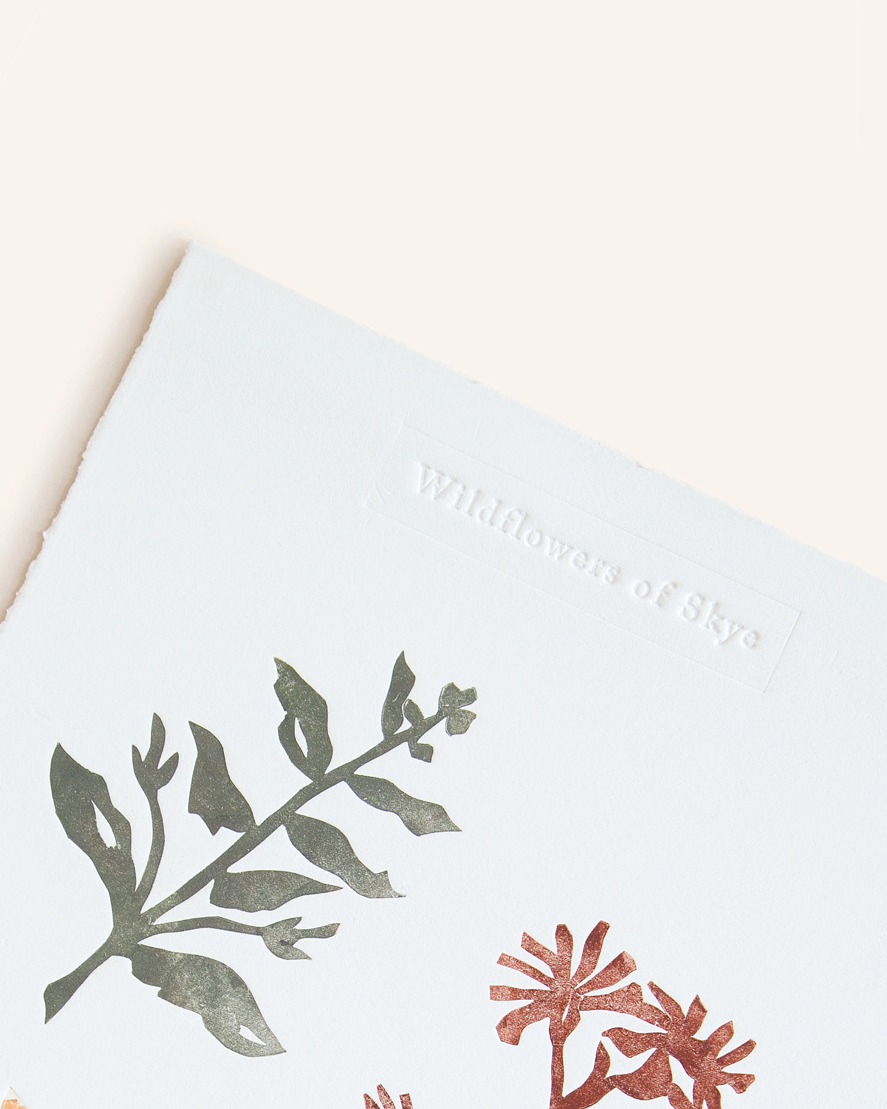 Skye Wildflowers Relief Print - Image 4